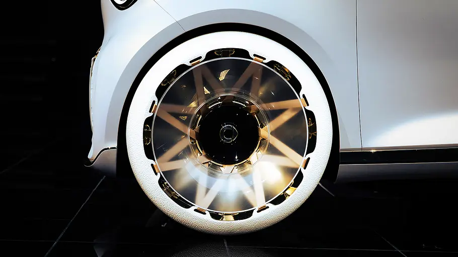 Smart Concept #2 (2026) Detailansicht auf die Räder des Smart Concept #2 (2026).