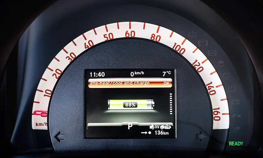 Erste Fahrt im neuen Smart Forfour electric drive
