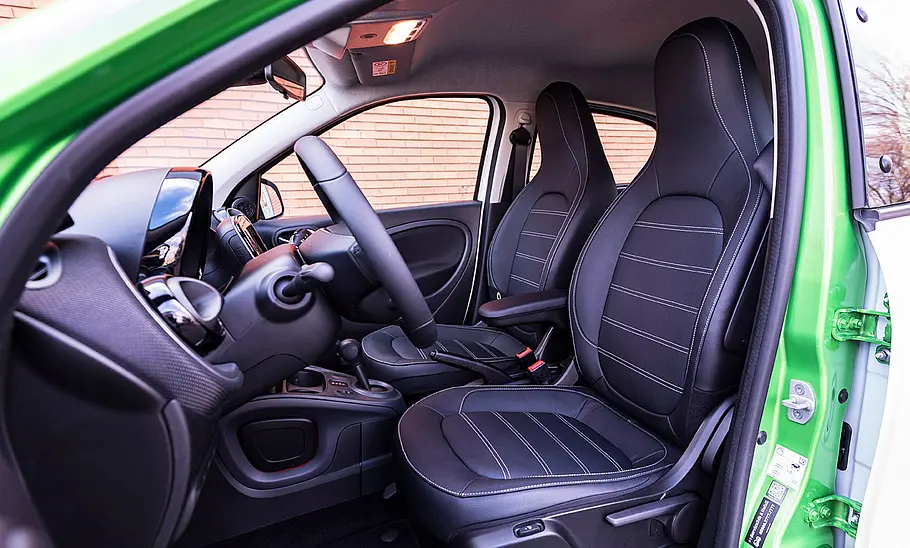 Erste Fahrt im neuen Smart Forfour electric drive