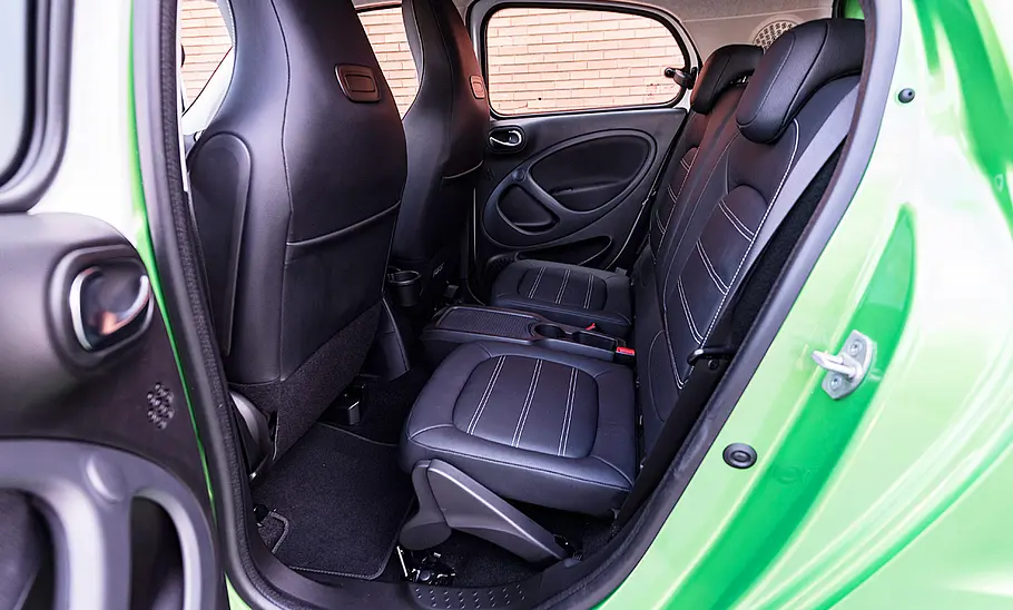 Erste Fahrt im neuen Smart Forfour electric drive