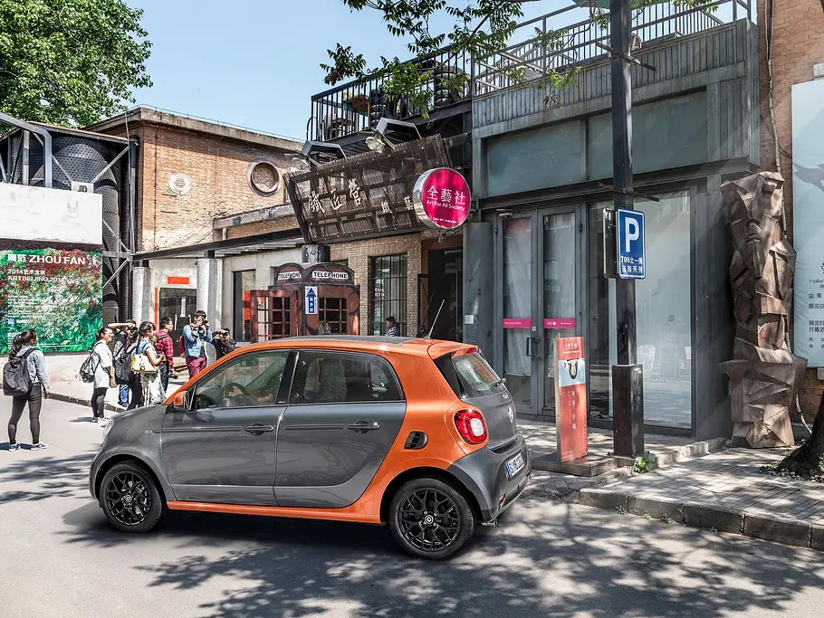 Smart ForFour 2014 Pariser Salon Kleinwagen 02