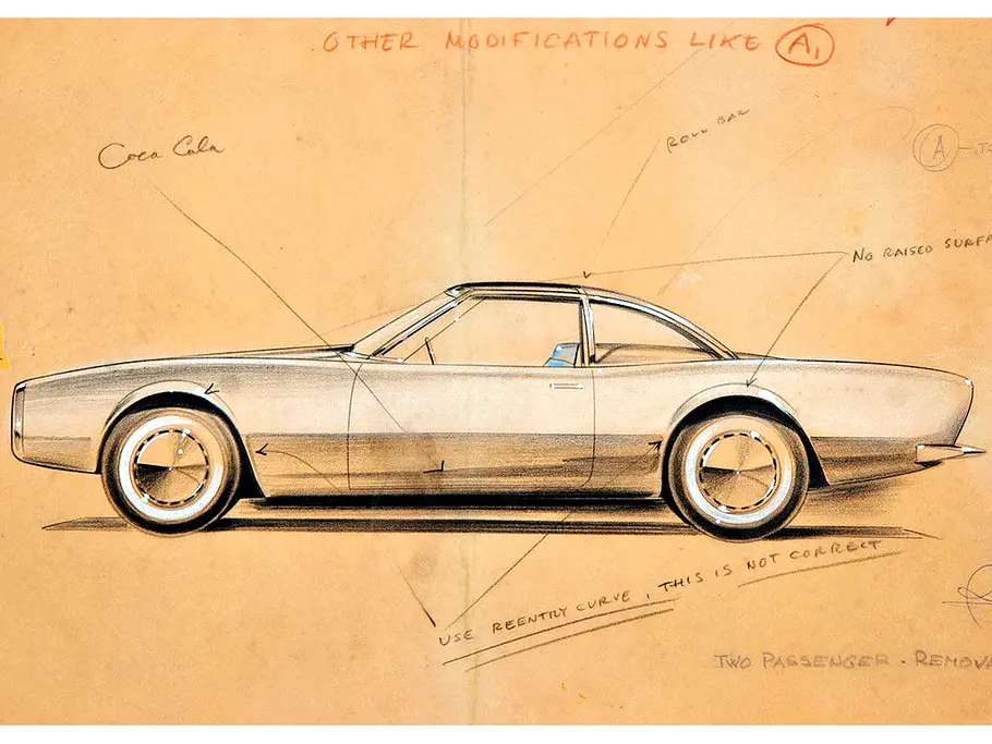 Studebaker Historie Geschichte Bilder Autogeschichte Entwurf Avanti