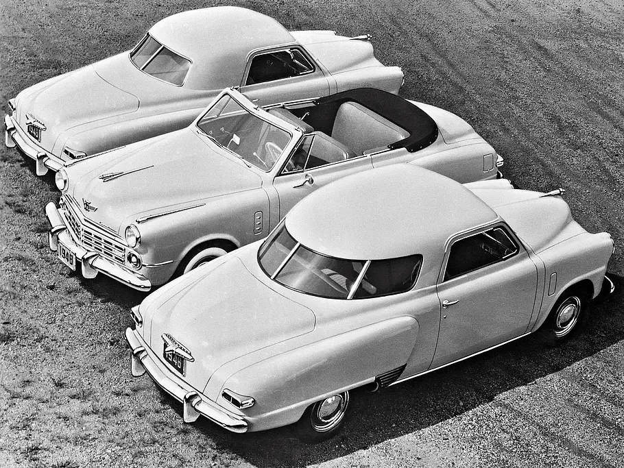Studebaker Historie Geschichte Bilder Autogeschichte Starlight Coupé Cabrio Champion Coupé