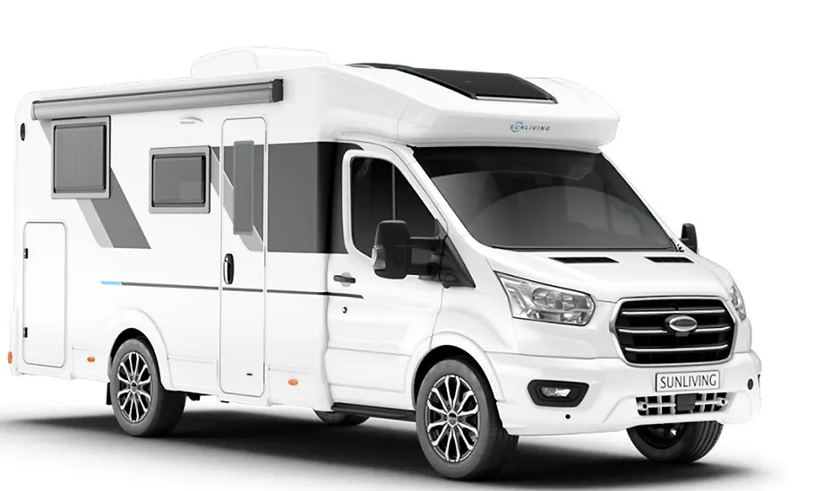 Sunliving C 70 DL (2025) Die Studioaufnahme zeigt den Sunliving C 70 DL (2025) von schräg vorne.