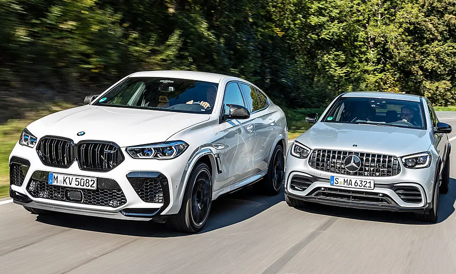 BMW X6 M Competition/Mercedes-AMG GLC 63 4Matic Coupé