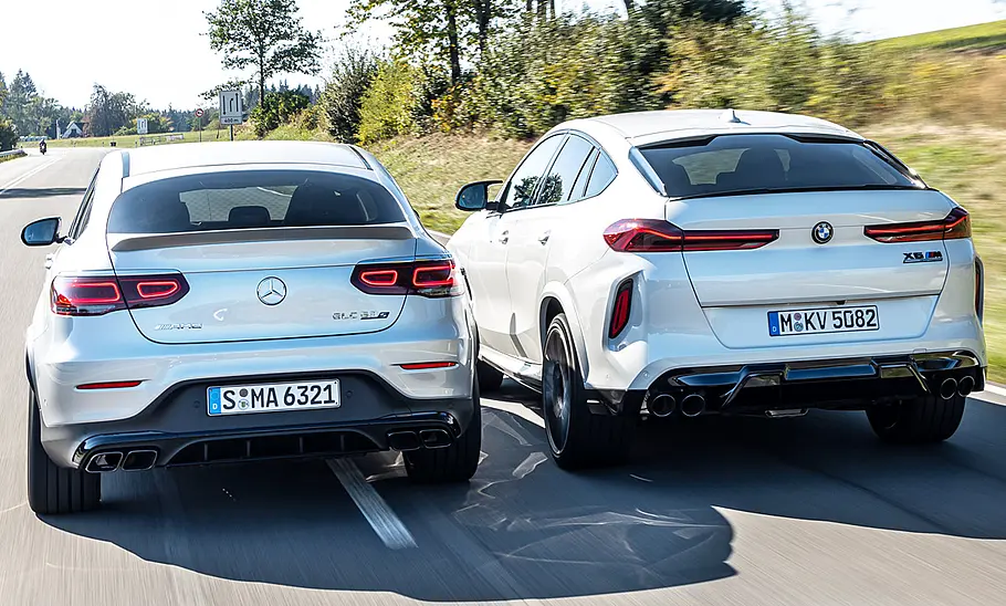 Mercedes-AMG GLC 63 4Matic Coupé/BMW X6 M Competition