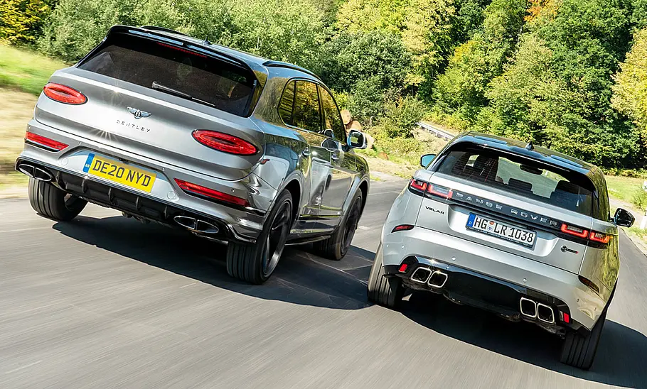 Bentley Bentayga V8/Range Rover Velar SV