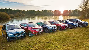 SUV-Vergleichstest - Foto: Klaus Huber-Abendroth