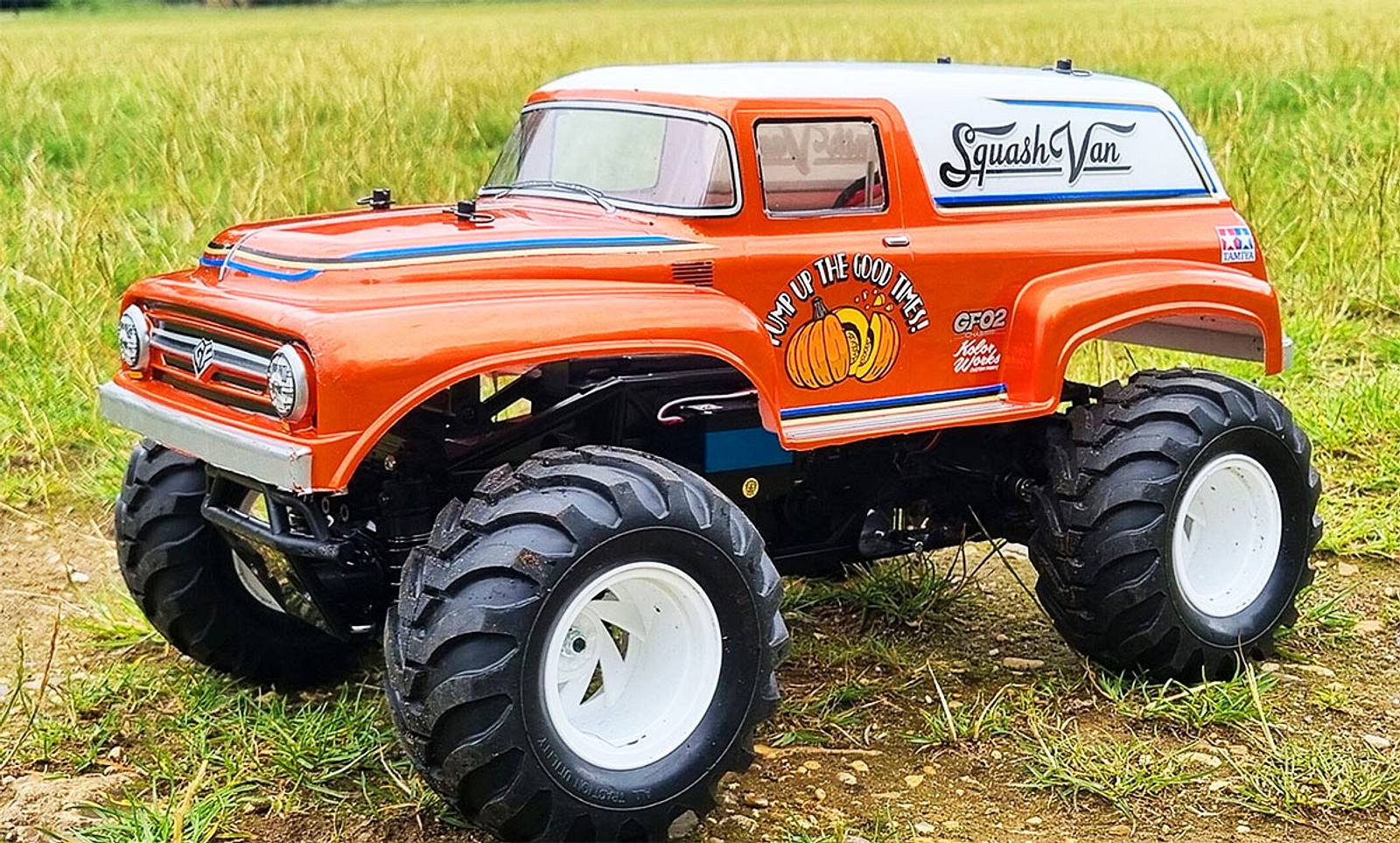 RC-Truck mit neuem Chassis: Der Tamiya Squash Van im Test!