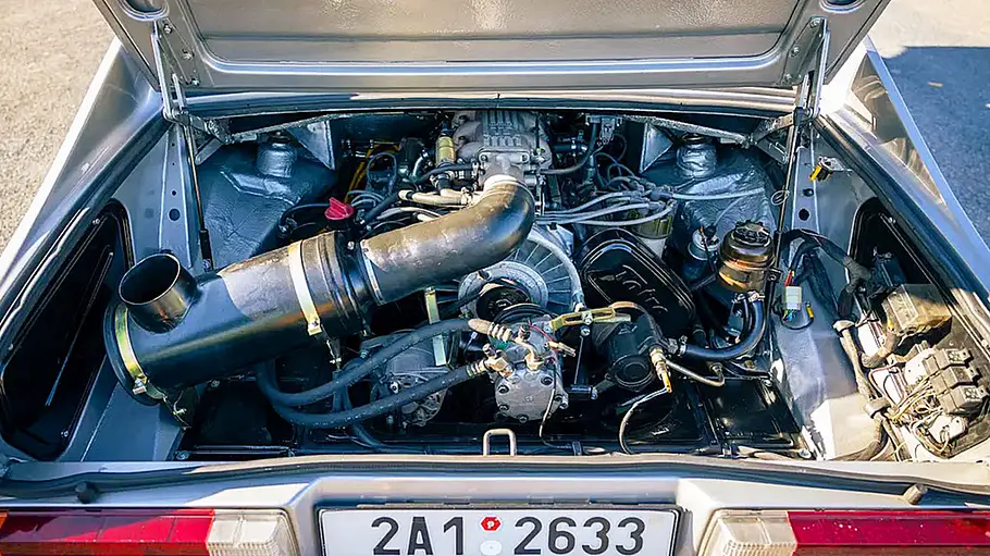 Tatra T700 (1996) Der Motor des Tatra T700 (1996)