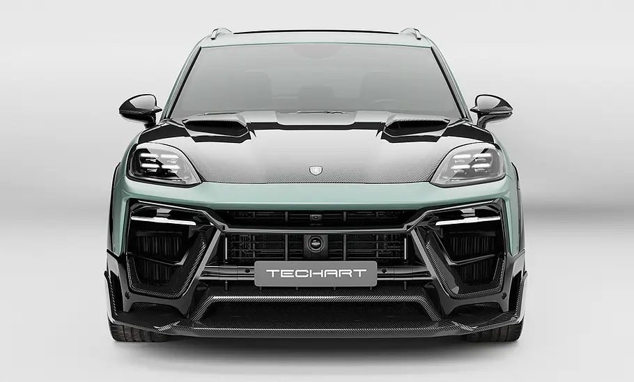 Blick von vorne auf den Techart Magnum.