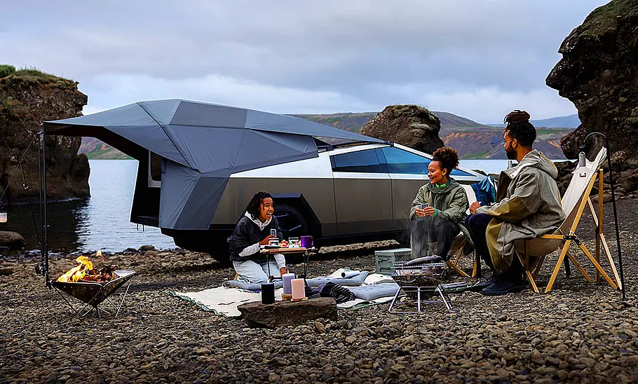 Tesla Cybertruck Camper – Cybertent Tesla Cybertruck Camper – Cybertent