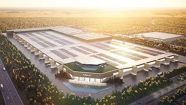 Tesla Gigafactory - Foto: Elon Musk/Twitter Tesla Gigafactory - Foto: Elon Musk/Twitter