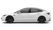 Das Tesla Model 3 im Profil. - Foto: Carwow