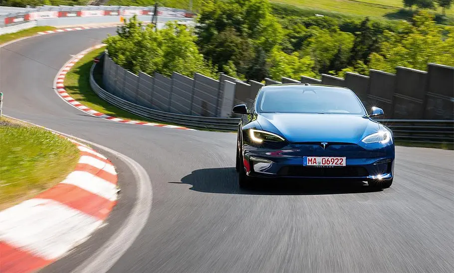Tesla Model S Plaid (2023) Nürburgring-Rekord Tesla Model S Plaid (2023) Nürburgring-Rekord