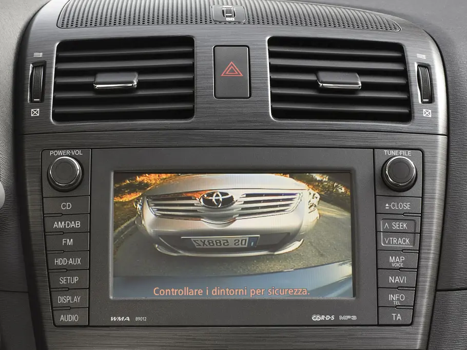 Toyota Avensis Bilder Toyota Avensis Navigationssystem