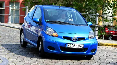 Toyota Aygo 1.0: 3/4-Ansicht