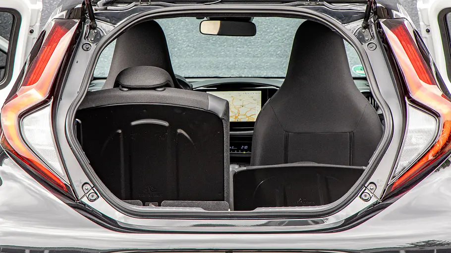 Kofferraum des Toyota Aygo X.