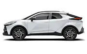 Blick von der Seite auf den Toyota C-HR. - Foto: Carwow