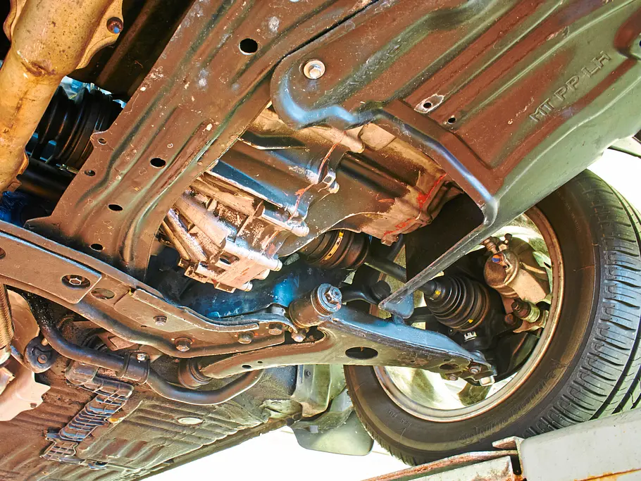 Toyota Celica T16 Unterboden