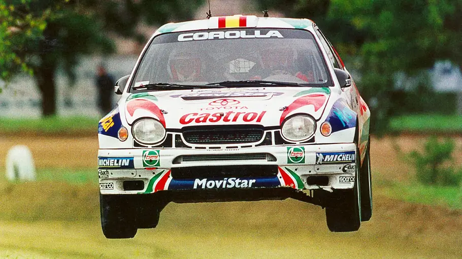Toyota Corolla Toyota Corolla bei der Rallye 1999.