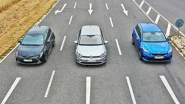 Toyota Corolla/VW Golf/Kia Ceed - Foto: Daniela Loof