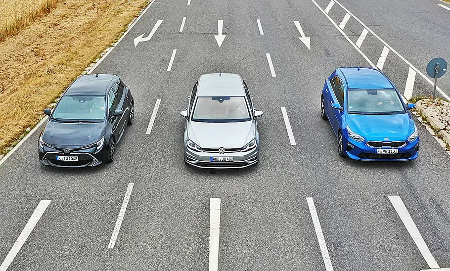Toyota Corolla/VW Golf/Kia Ceed Toyota Corolla/VW Golf/Kia Ceed
