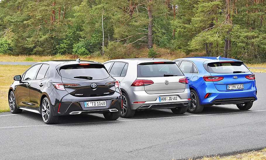 Toyota Corolla/VW Golf/Kia Ceed Toyota Corolla/VW Golf/Kia Ceed
