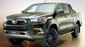 Toyota Hilux (2020), statisch, von schräg vorne - Foto: Toyota