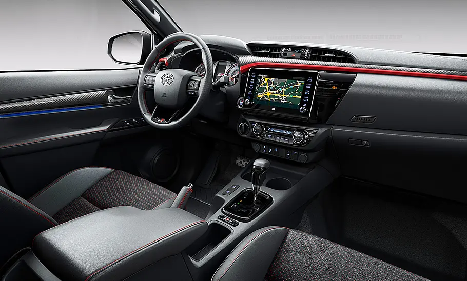 Toyota Hilux GR Sport (2022) Toyota Hilux GR Sport (2022), Interieur