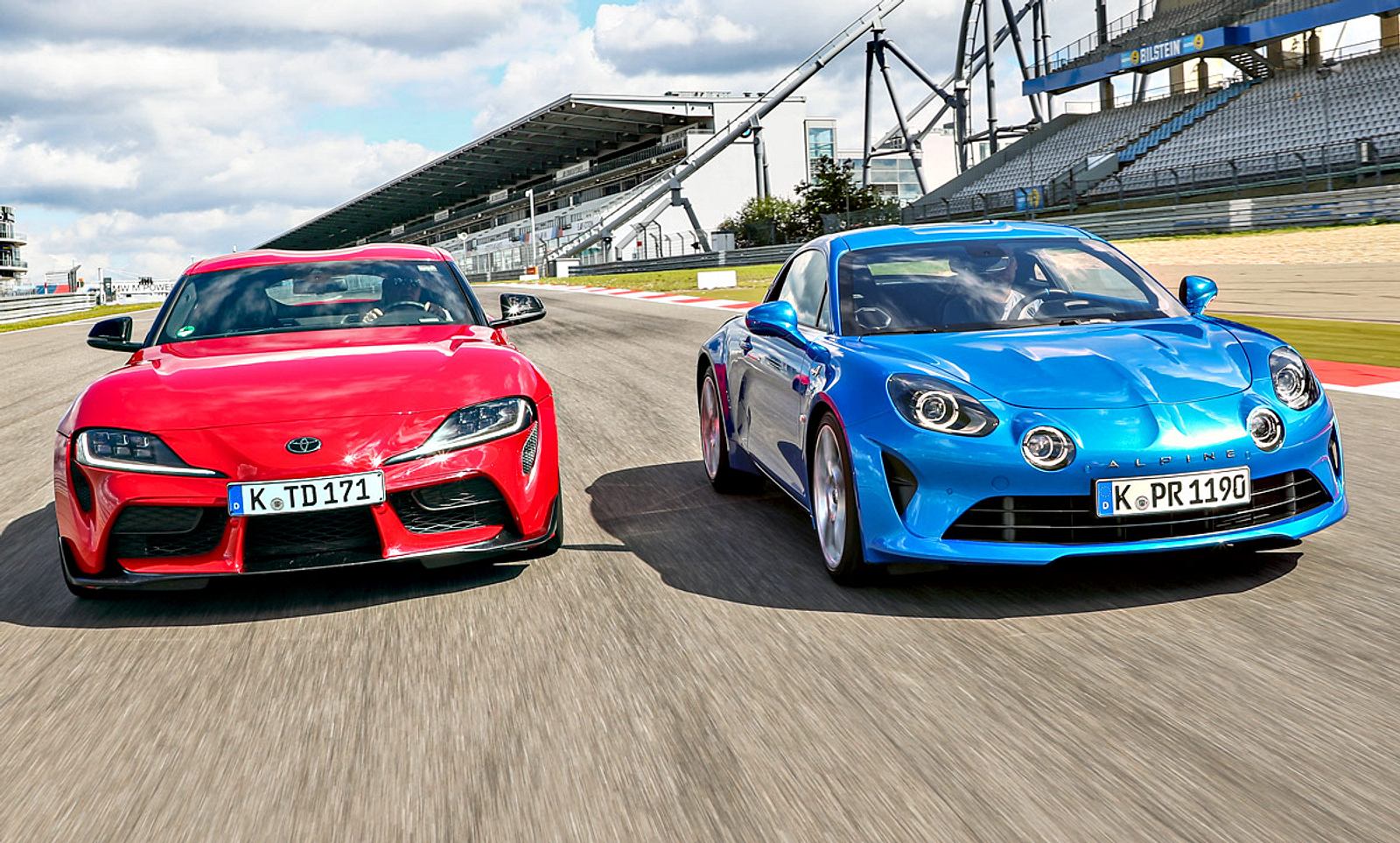 Alpine A110/Toyota Supra 2.0: Vergleichstest