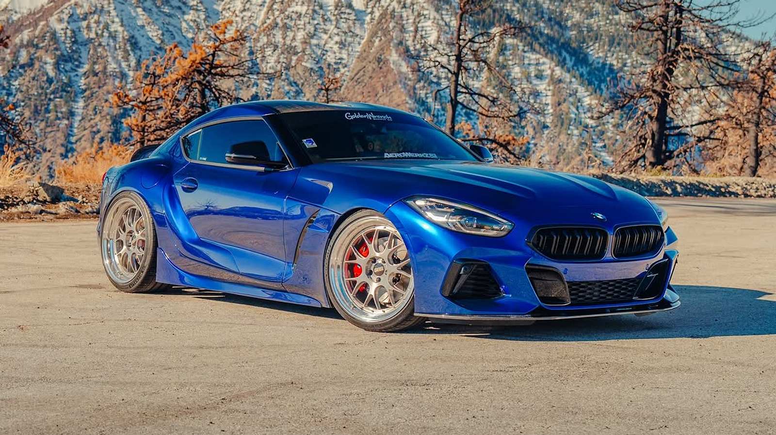 Enchanting hybrid: This Toyota Supra mutates into a Z4 Coupé