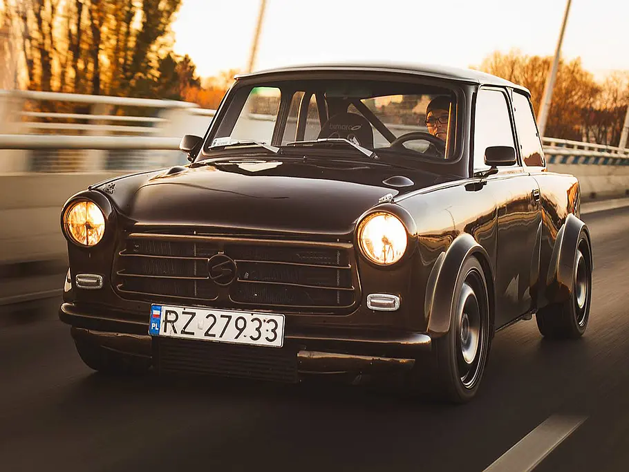 Ein Trabbi mit knapp 300 PS