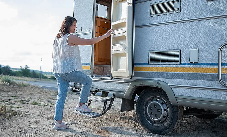 Trittstufe Wohnmobil