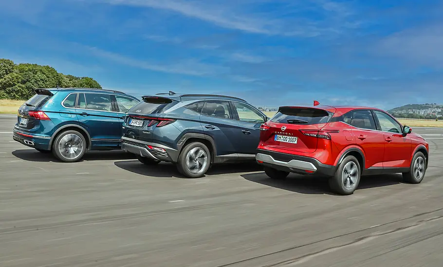 VW Tiguan/Hyundai Tucson/Nissan Qashqai