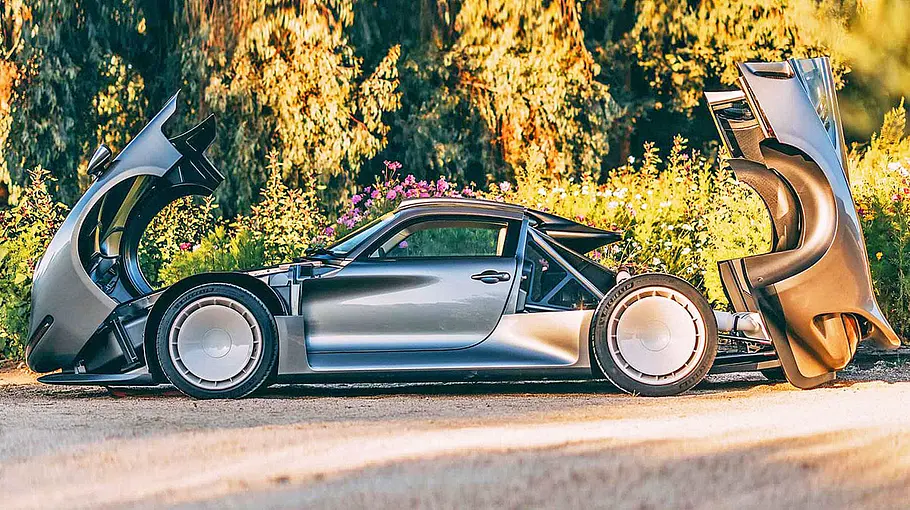 Der Tuthill GT One stehend seitlich.