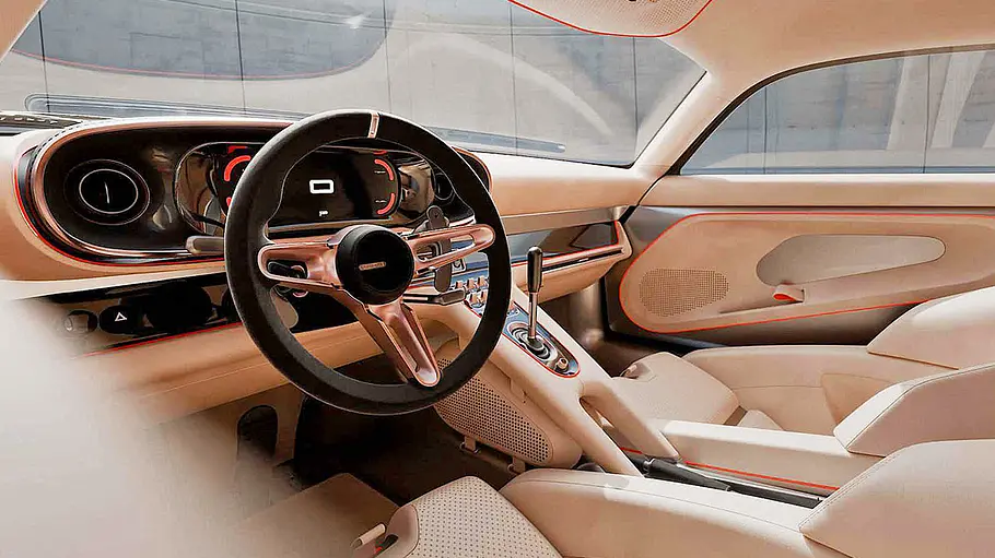 Das Cockpit des Tuthill GT One.