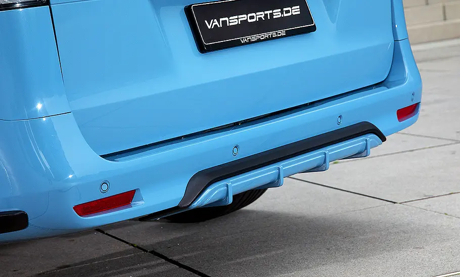 Blick auf den Diffusor vom Vansports VP Spirit.