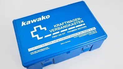Maskenpflicht für Verbandskasten - Foto: Imago