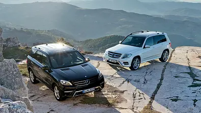 Vergleich Mercedes ML 350 BlueTEC 4MATIC GLK CDI SUV-Vergleich