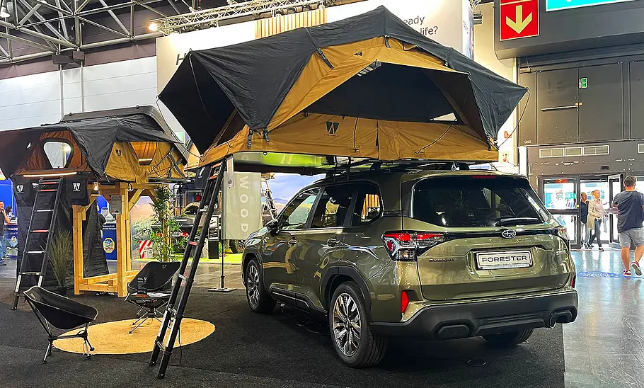 Vickywood-Dachzelte auf dem Caravan Salon Düsseldorf 2025