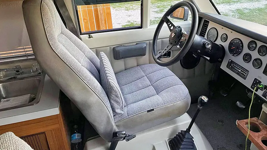 Das Cockpit des Vixen TD 21.
