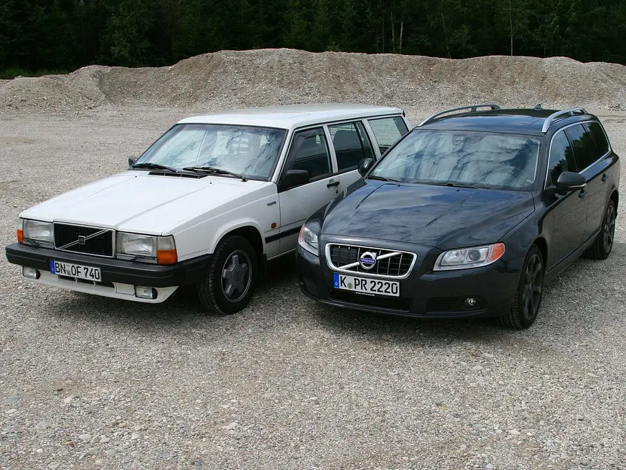Volvo V70 und Volvo 740 im Vergleich 740 oder V70?