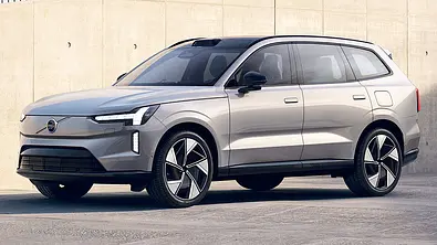 Volvo EX90 (2024); stehend, schräg vorne - Foto: Volvo
