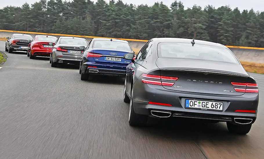 Volvo S90/Jaguar XF/BMW 5er/Audi A6/Genesis G80