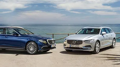Volvo V90/Mercedes E-Klasse T-Modell: Vergleich - Foto: Frank Ratering