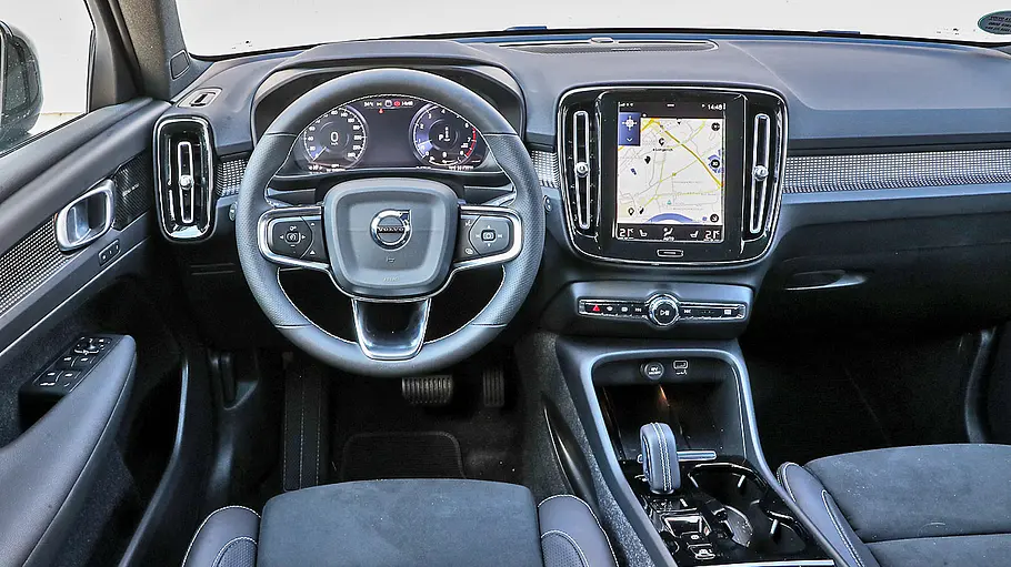 Volvo XC40 Das Cockpit des Volvo XC40.