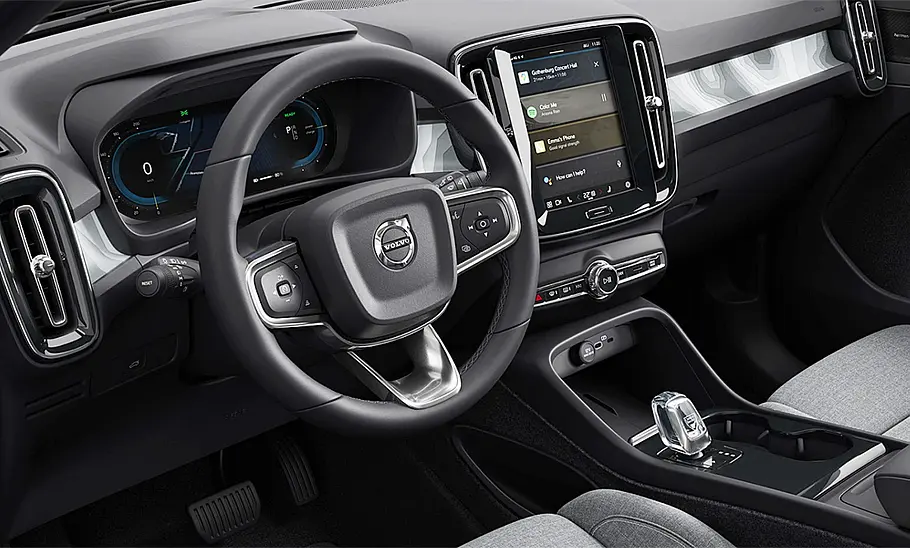 Volvo XC40 Recharge Pure Electric Facelift (2022) Volvo XC40 Recharge Pure Electric Facelift (2022); Cockpit