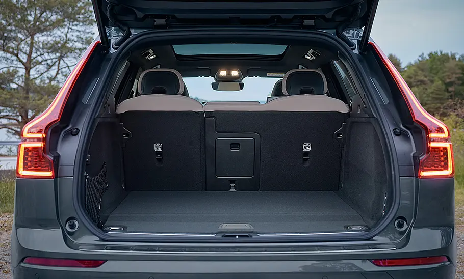 Der Kofferraum des Volvo XC60 (2025).