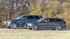 Volvo XC90/Volvo V90 - Foto: Frank Ratering